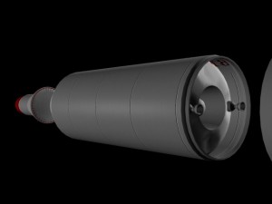 dprk bm25 musudan 2 stage missile 3D 模型