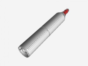 dprk bm25 musudan 2 stage missile 3D 模型