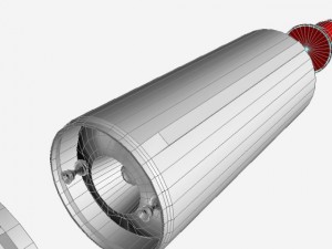 dprk bm25 musudan 2 stage missile 3D 模型