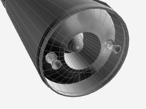 dprk bm25 musudan 2 stage missile 3D 模型