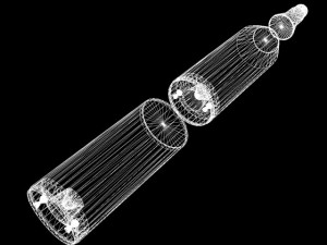 dprk bm25 musudan 2 stage missile 3D 模型