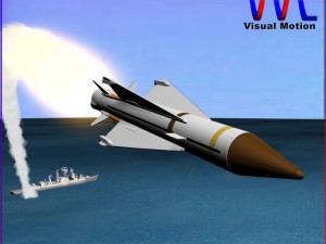 uk sea wolf missile 3D Model