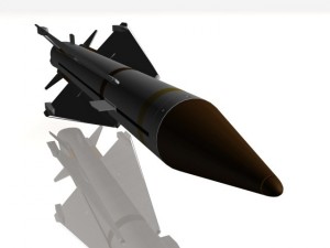 uk sea wolf missile 3D-Modell