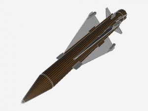 uk sea wolf missile 3D-Modell
