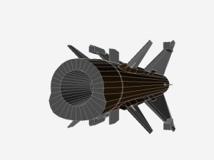 uk sea wolf missile 3D-Modell