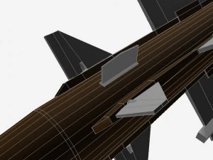 uk sea wolf missile 3D Model