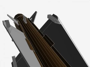 uk sea wolf missile 3D Model