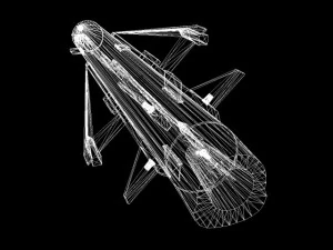 uk sea wolf missile 3D Model