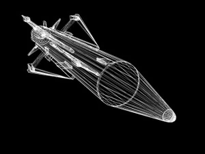 uk sea wolf missile 3D Model