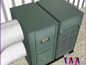 hvac air rover unit 3D Модель