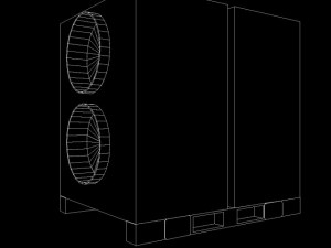 hvac air rover unit 3D Модель