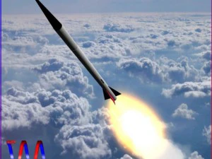 us navy nike asp rocket 3D Model