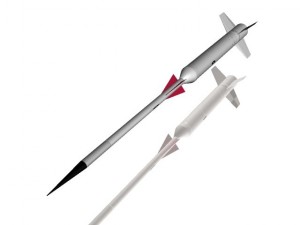 us navy nike asp rocket 3D 모델