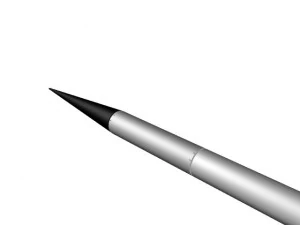 us navy nike asp rocket 3D Model