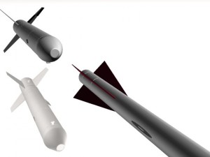 us navy nike asp rocket 3D 모델