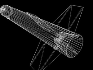 us navy nike asp rocket 3D 모델
