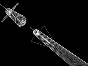 us navy nike asp rocket 3D Model