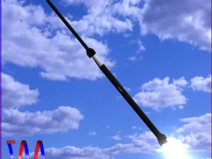 n&oacute;s foguete super loki Modelo 3D