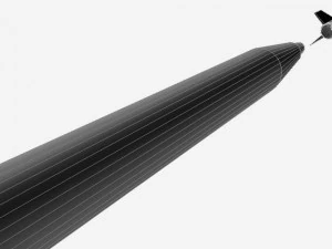 us super loki rocket 3D Model