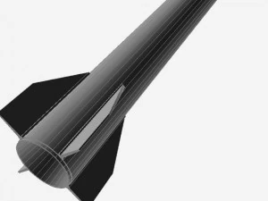 us super loki rocket 3D Model