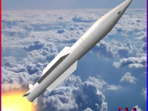 중국 sy400 미사일 3D 모델