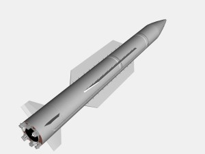 chinese sy400 missile 3D Model