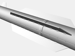 chinese sy400 missile 3D Model