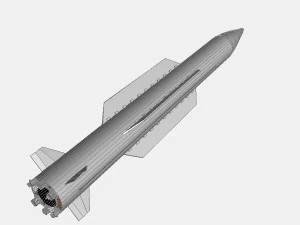 chinese sy400 missile 3D Model