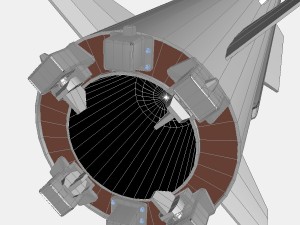 chinese sy400 missile 3D Model