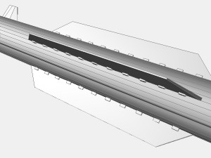 chinese sy400 missile 3D Model