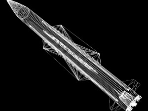 chinese sy400 missile 3D Model