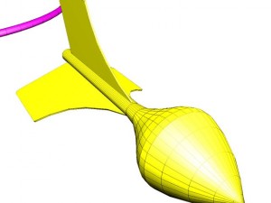 lawn dart set Model 3D