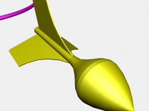 lawn dart set Model 3D