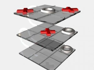 3d tictactoe 3D Model