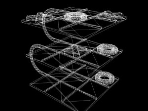 3d tictactoe Modelo 3D