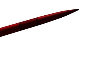 us arcas sounding rocket 3Dモデル