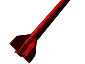 us arcas sounding rocket 3Dモデル