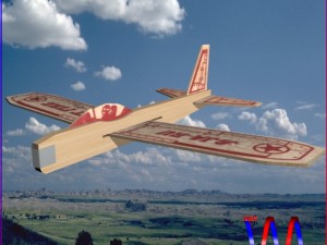balsawood glider 002 3D Model