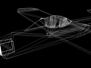 balsawood glider 002 3D Model