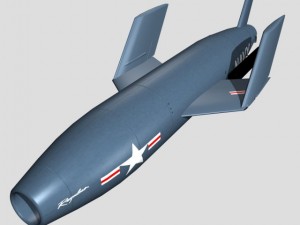us ssmn8 regulus i cruise missile 3D Модель