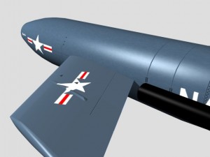 us ssmn8 regulus i cruise missile 3D Модель