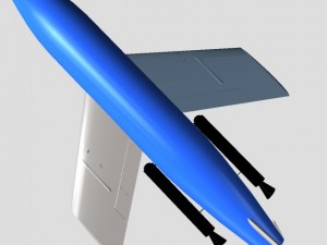 us ssmn8 regulus i cruise missile 3D Модель
