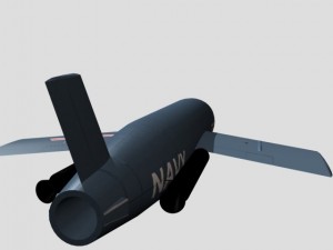 us ssmn8 regulus i cruise missile 3D Модель