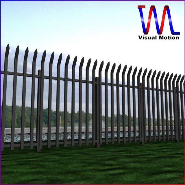 fencing 16 3D मॉडल .c4d .max .obj .3ds .fbx .stl .blend 