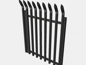 fencing 16 3D मॉडल