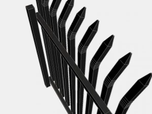 fencing 16 3D Model