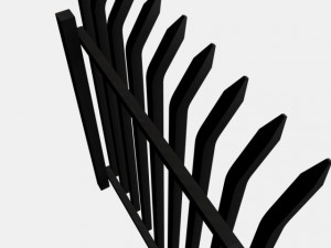 fencing 16 3D मॉडल