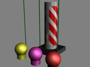proiettili di artiglieria pirotecnica Modello 3D