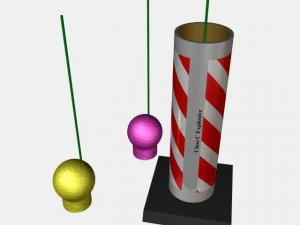 proiettili di artiglieria pirotecnica Modello 3D
