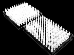 firework missile battery 3D Model